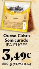 Ifa Eliges - Queso Cabra Semicurado