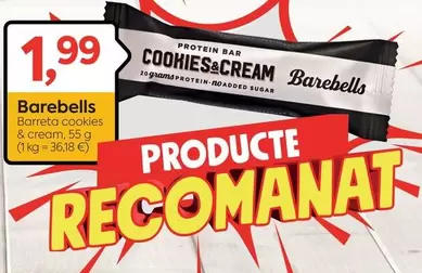 Barretta Cookies & Cream