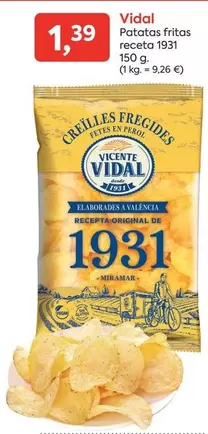 Vidal - Patatas Fritas Receta