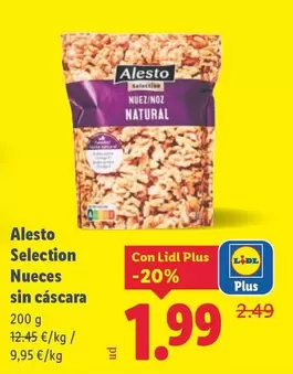 Alesto Selection - Nueces Sin Cascara