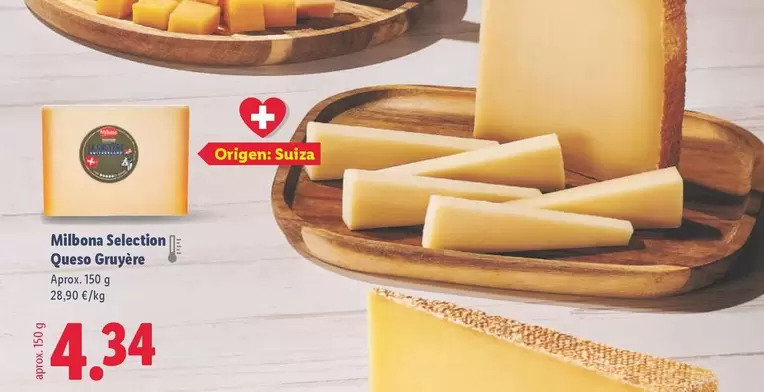 Milbona Selection - Queso Gruyère
