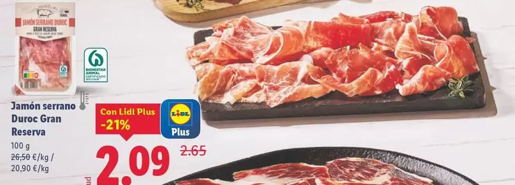 Jamón Serrano Duroc Gran Reserva