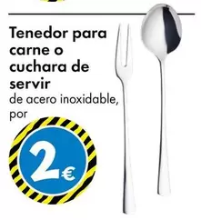 Tenedor Para Carne O Cuchara De Servir