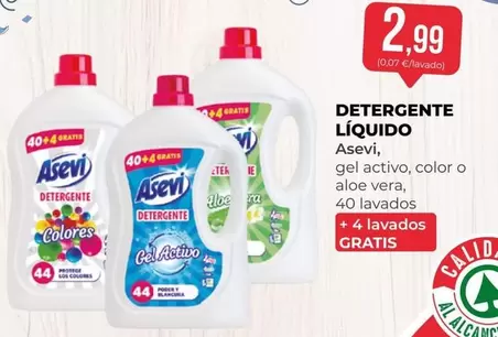 Asevi - Detergente Liquido