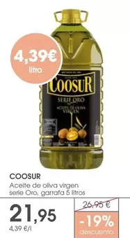 Coosur - Aceite De Oliva Virgen Serie Oro