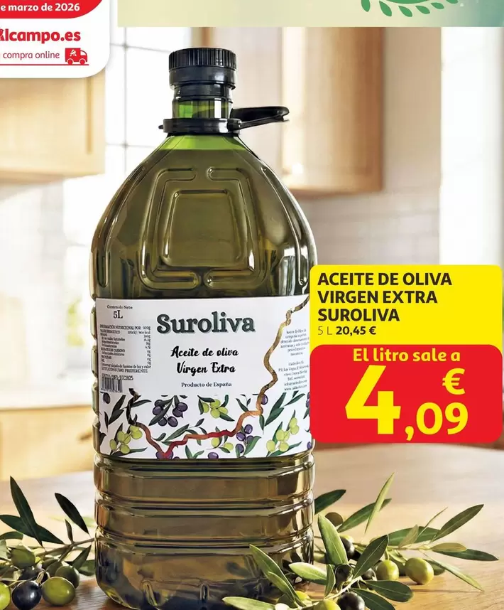 Suroliva - Aceite De Oliva Virgen Extra