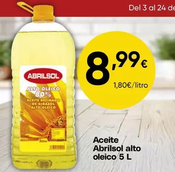 Abrilsol - Aceite Alto Oleico