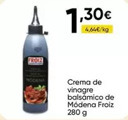 Froiz - Crema De Vinagre Balsamico De Modena