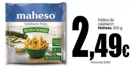 Maheso - Palitos De Calabacín 