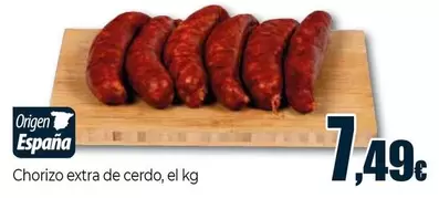 Chorizo Extra De Cerdo