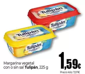 Tulipán - Margarina Vegetal Con O Sin Sal