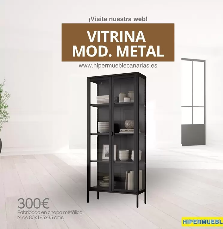 Vitrina Mod. Metal