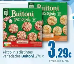 Buitoni - Piccolinis Distintas Variedades
