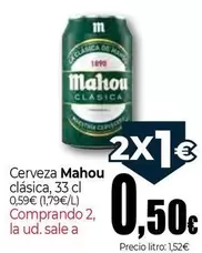 Mahou - Cerveza Clásica
