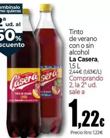 La Casera - Tinto De Verano Con O Sin Alcohol