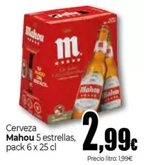 Mahou - Cerveza 5 Estrellas