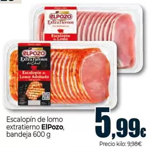 Elpozo - Escalopín De Lomo Extratierno