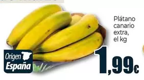 Plátano Canario Extra