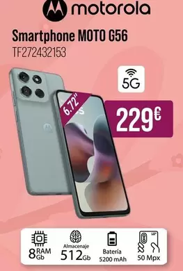 Motorola - Smartphone Moto G56 TF272432153