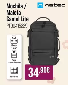 Natec - Mochila / Maleta Camel Lite