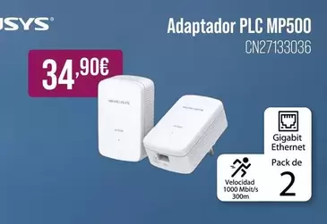 Mercusys - Adaptador Plc Mp500