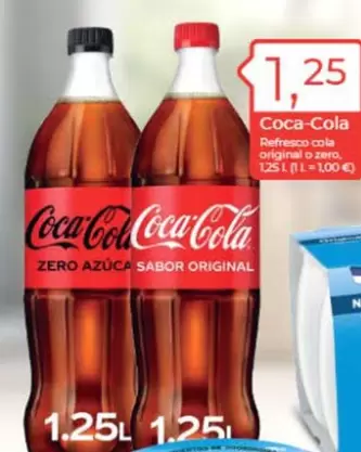 Coca-Cola - Refresco Cola Original O Zero