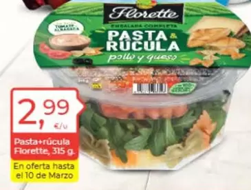 Florette - Pasta+Rucula