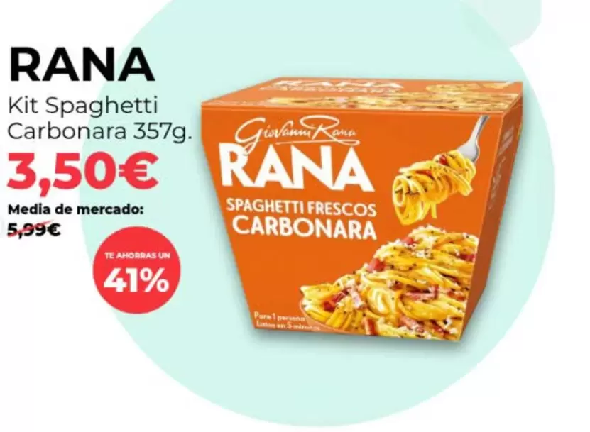 Rana - Kit Spaghetti Carbonara