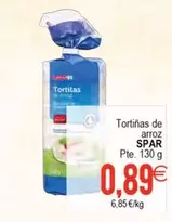 Spar - Tortinas De Arroz