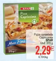 Spar - Pizza Conxelada Capricciosa