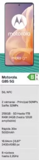 Motorola - G85 5g