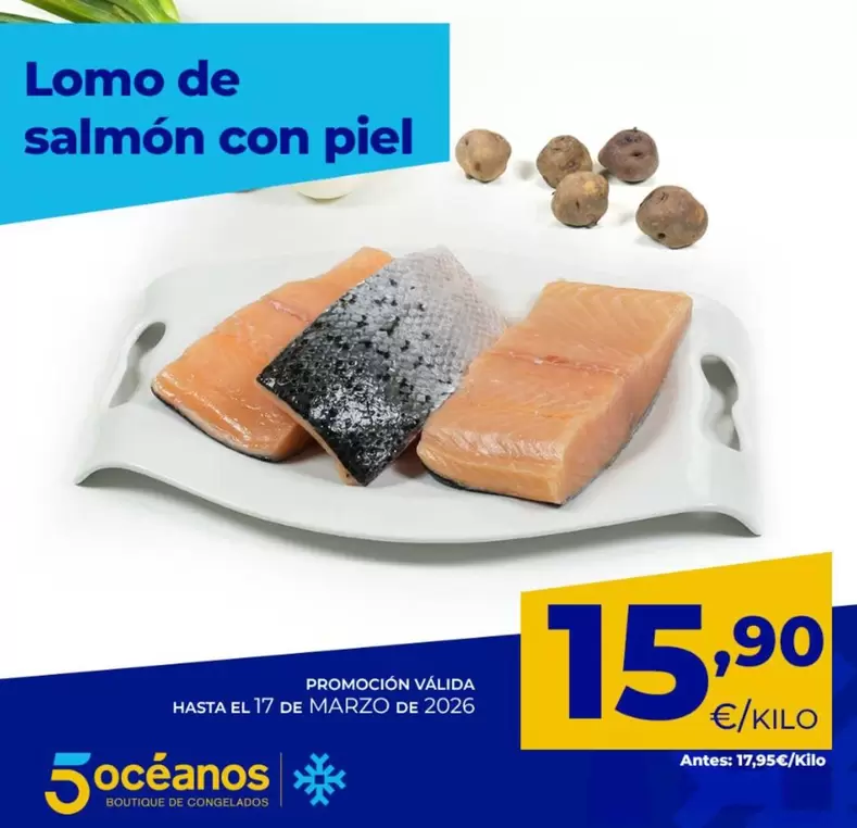 Lomo De Salmon Con Piel