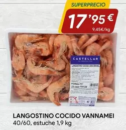 Langostino Cocido Vannamei 