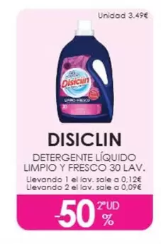 Disiclin - Detergente Líquido Limpio Y Fresco