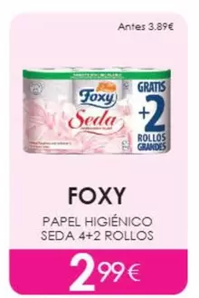 Foxy - Papel Higienico Seda