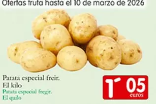 Patata Especial Freír