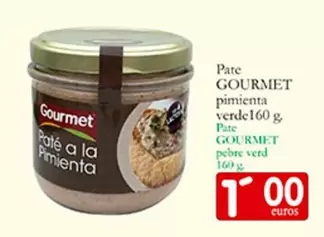 Gourmet - Pate Pimienta Verde