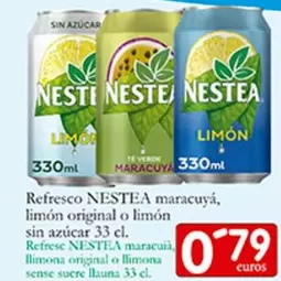 Nestea - Refresco Maracuyá, Limón Original O Limón Sin Azúcar 