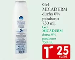 Micaderm - Gel Ducha 0% Parabeno