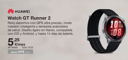 Huawei - Watch GT Runner 2