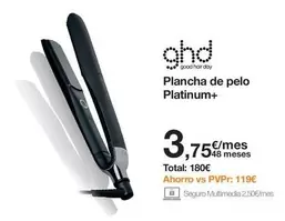 Ghd - Plancha De Pelo Platinum+