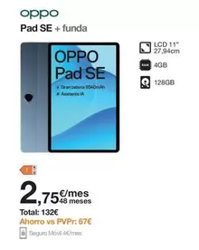 OPPO - Pad Se + Funda