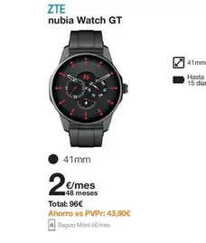 ZTE - Nubia Watch Gt