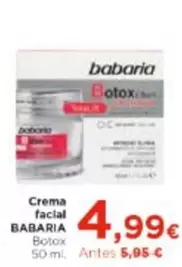 Babaria - Crema Facial