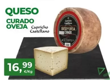 Capricho Castellano - Queso Curado Oveja 