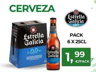 Estrella Galicia - Pack 6 X 25cl