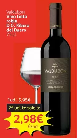 Valdubón - Vino Tinto Roble D.O. Ribera Del Duero