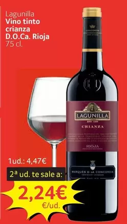 Lagunilla - Vino Tinto Crianza D.O.Ca. Rioja