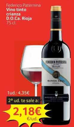 Federico Paternina - Vino Tinto Crianza D.O.Ca. Rioja