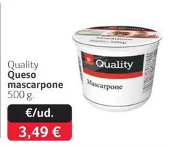 Quality - Queso Mascarpone